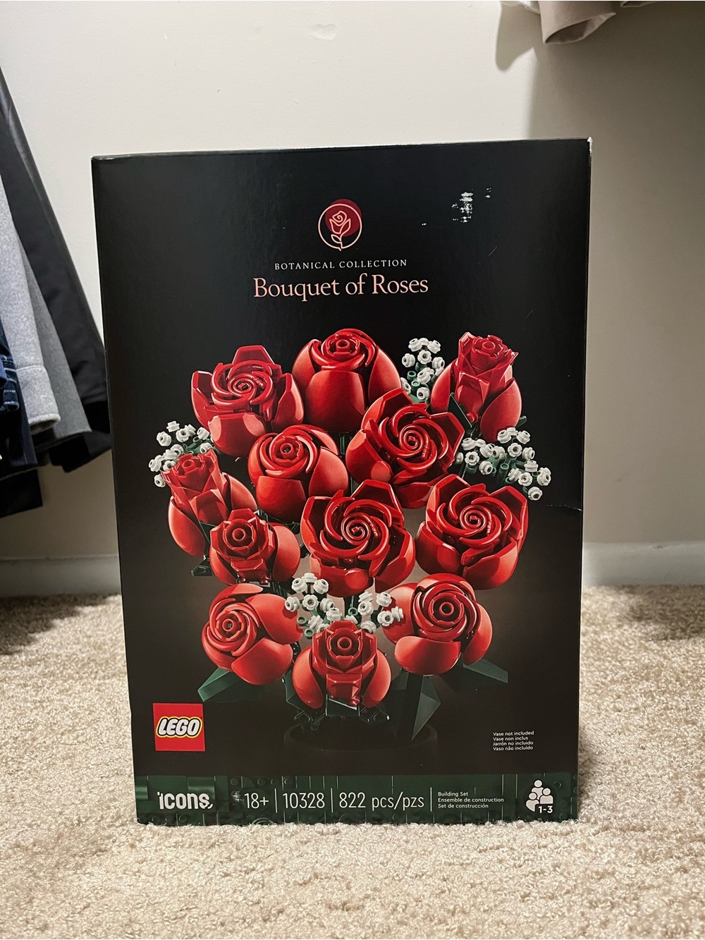 Lego Botanical Collection Bouquet of Roses - Red